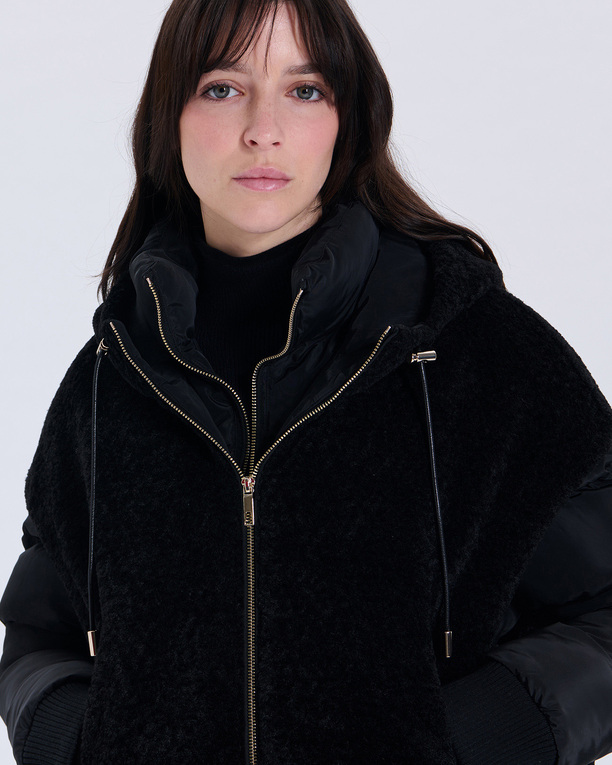 Marguerite Puffy jacket Marguerite Puffy jacket Black ZAPA