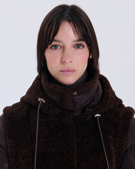 Modesta puffy jacket modesta puffy jacket chocolate zapa