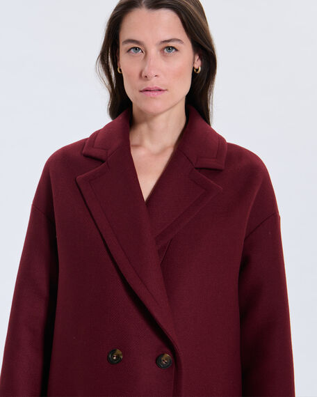 Mirando coat mirando coat garnet zapa