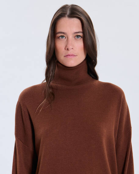 Prunao sweater prunao sweater tobacco zapa
