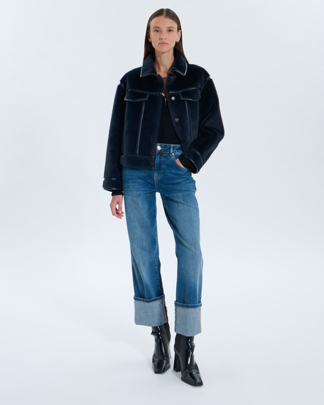 Monge jacket monge jacket navy zapa