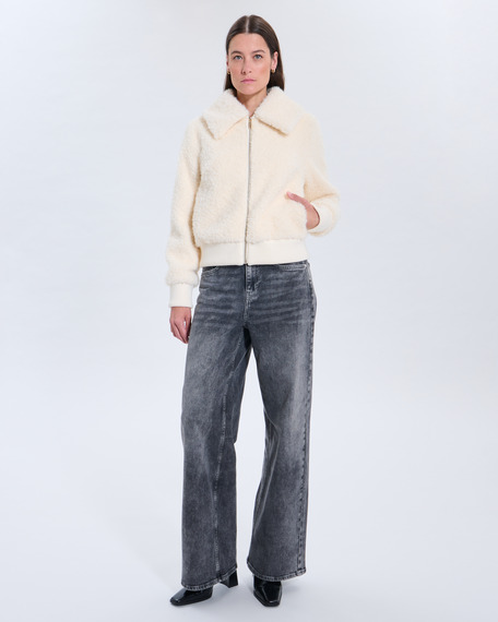 Vala jacket vala jacket unbleached zapa