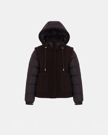 Modesta Puffy jacket Modesta Puffy jacket Chocolate ZAPA