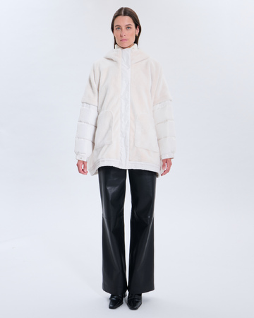 Marjolaine Coat Marjolaine Coat Ecru ZAPA