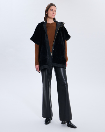 Marjolaine Coat Marjolaine Coat Black ZAPA