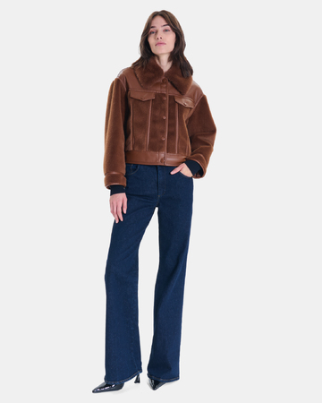 Manzie Coat Manzie Coat Chocolate ZAPA