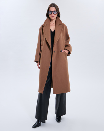 Mina Coat Mina Coat Cinnamon ZAPA
