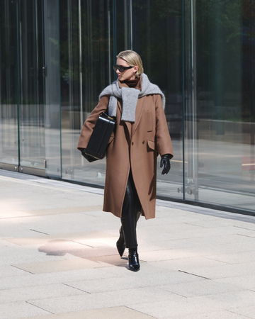 Mina Coat Mina Coat Cinnamon ZAPA