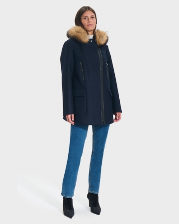 Gabie Coat Gabie Coat Nocturnal ZAPA