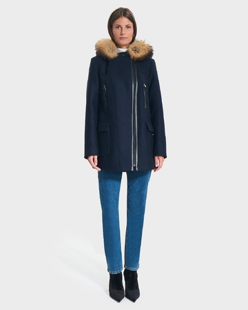 Gabie Coat Gabie Coat Nocturnal ZAPA