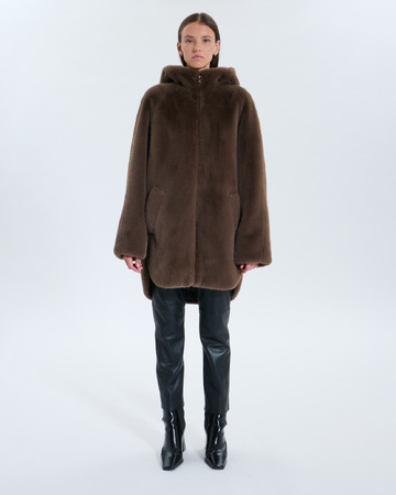 Macey Coat Macey Coat Brown ZAPA