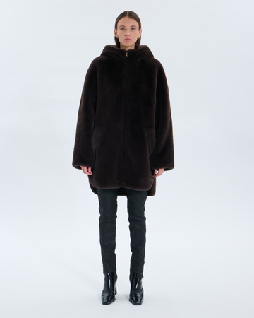 Macey Coat Macey Coat Chocolate ZAPA