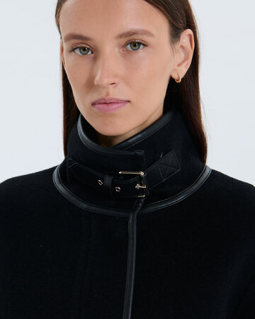 Malou Coat Malou Coat Black ZAPA