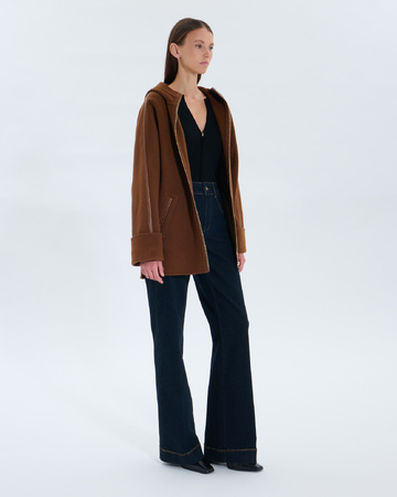 Malya Coat Malya Coat Tobacco ZAPA