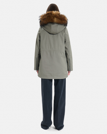 Piria Parka Parka with removable genuine fur collar ZAPA