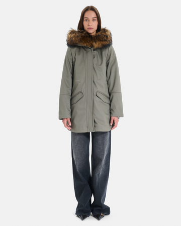 Piria Parka Parka with removable genuine fur collar ZAPA