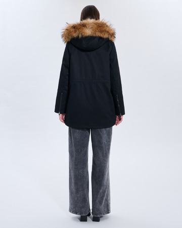 Piria Parka Parka with removable genuine fur collar ZAPA