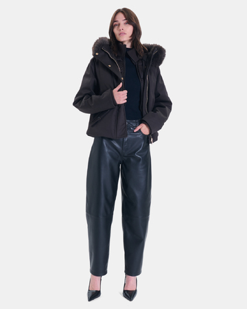 Parka Paia Chocolate short parka ZAPA