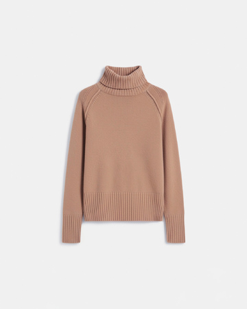 Nefeli Sweater Nefeli Camel cashmere sweater ZAPA