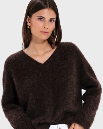 Nuvola Sweater Nuvola Sweater Chocolate ZAPA