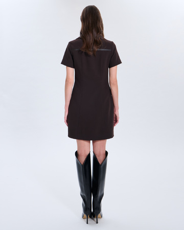 Rinda Dress Rinda Dress Chocolate ZAPA