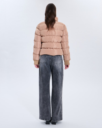 Marguerite Puffy jacket Marguerite Puffy jacket Camel ZAPA