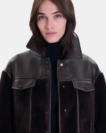 Veste Manzie Veste courte en fausse fourrure ZAPA