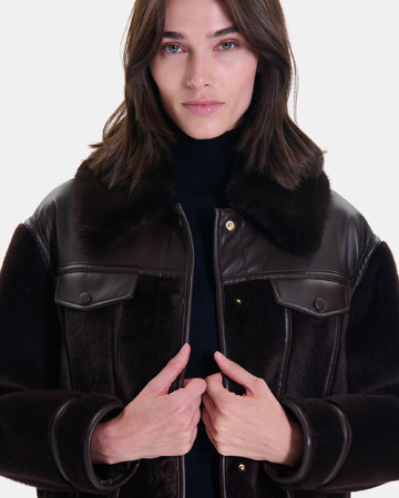Veste Manzie Veste courte en fausse fourrure ZAPA