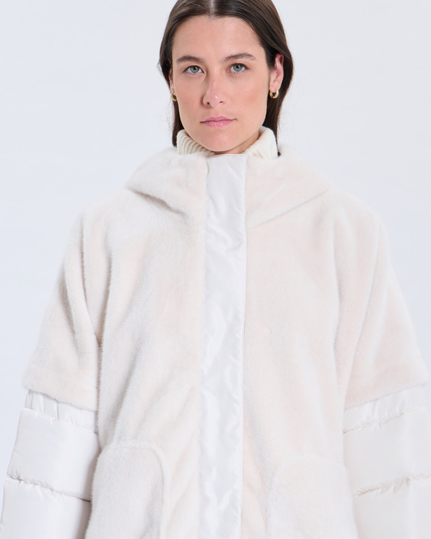 Marjolaine Coat Marjolaine Coat Ecru ZAPA