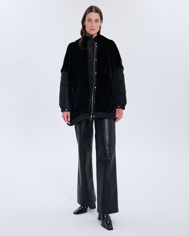 Marjolaine Coat Marjolaine Coat Black ZAPA