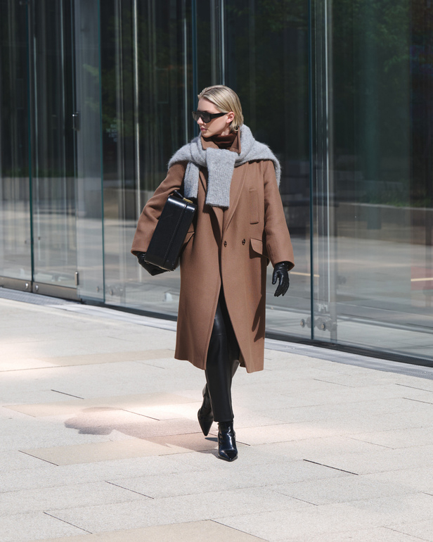 Mina Coat Mina Coat Cinnamon ZAPA