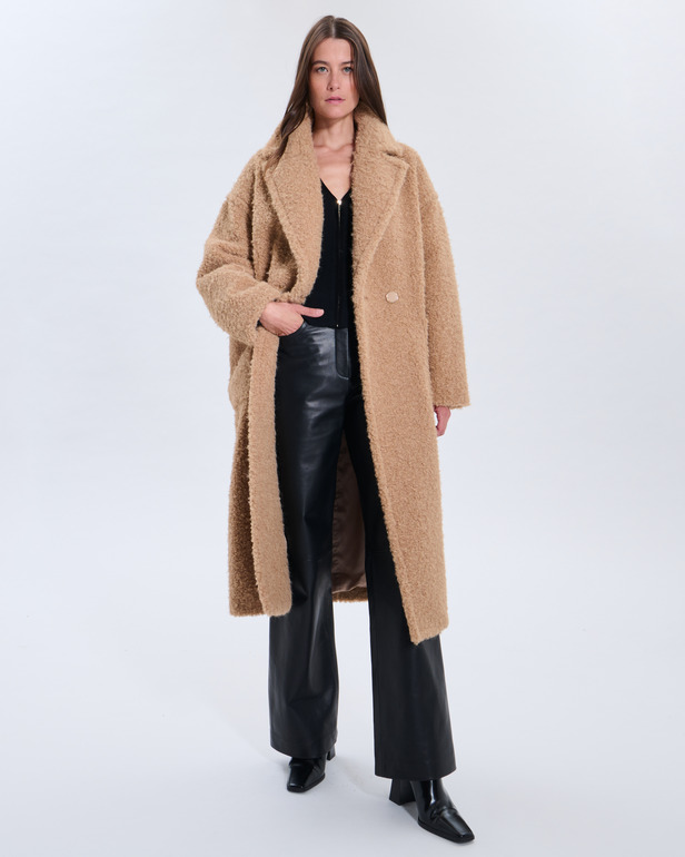 Miliza Coat Miliza Coat Camel ZAPA