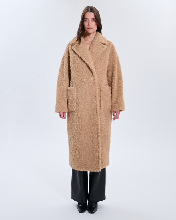 Miliza Coat Miliza Coat Camel ZAPA