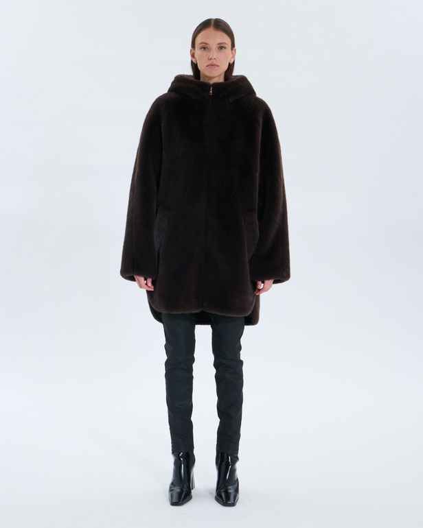 Macey Coat Macey Coat Chocolate ZAPA