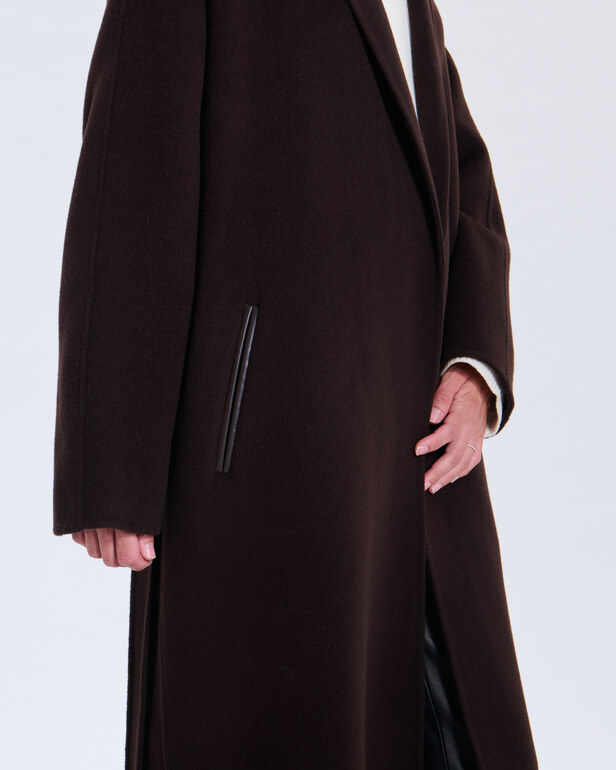 Minesotan Coat Minesotan Coat Chocolate ZAPA