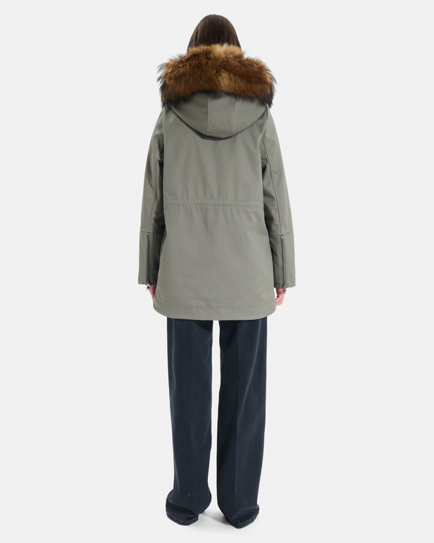 Piria Parka Parka with removable genuine fur collar ZAPA