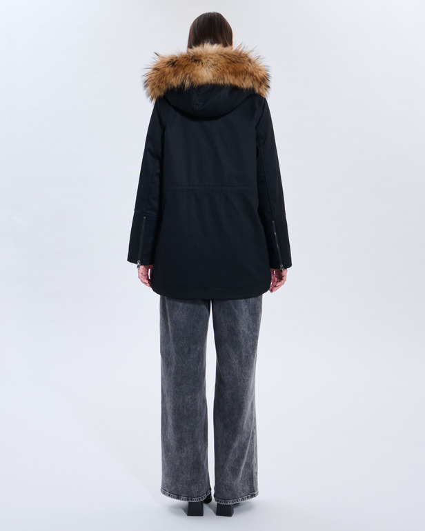 Piria Parka Parka with removable genuine fur collar ZAPA