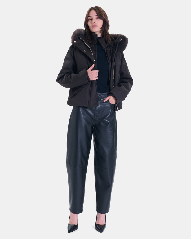 Parka Paia Chocolate short parka ZAPA