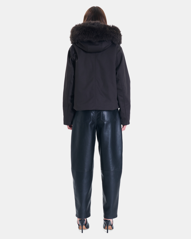 Parka Paia Chocolate short parka ZAPA