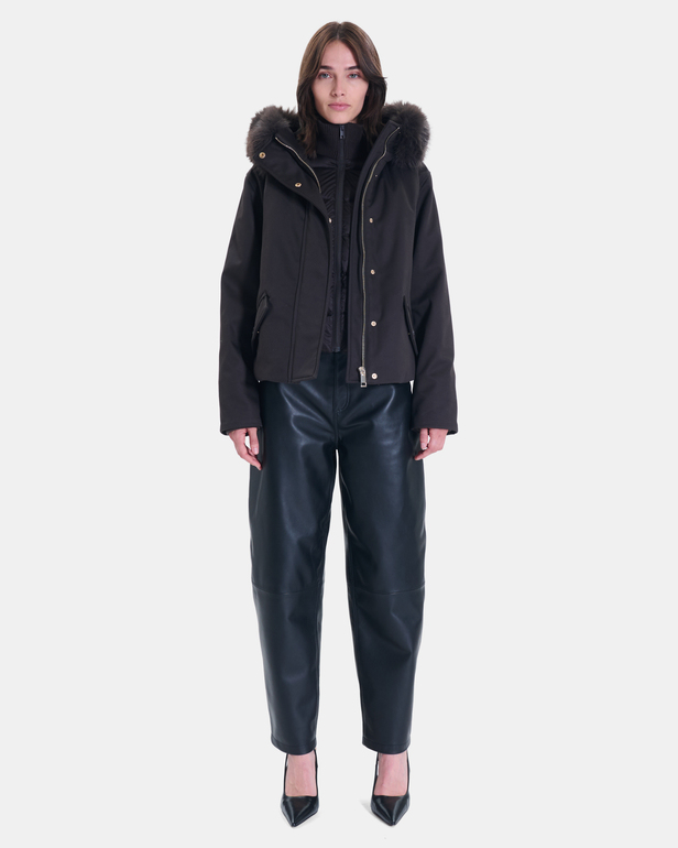 Parka Paia Chocolate short parka ZAPA