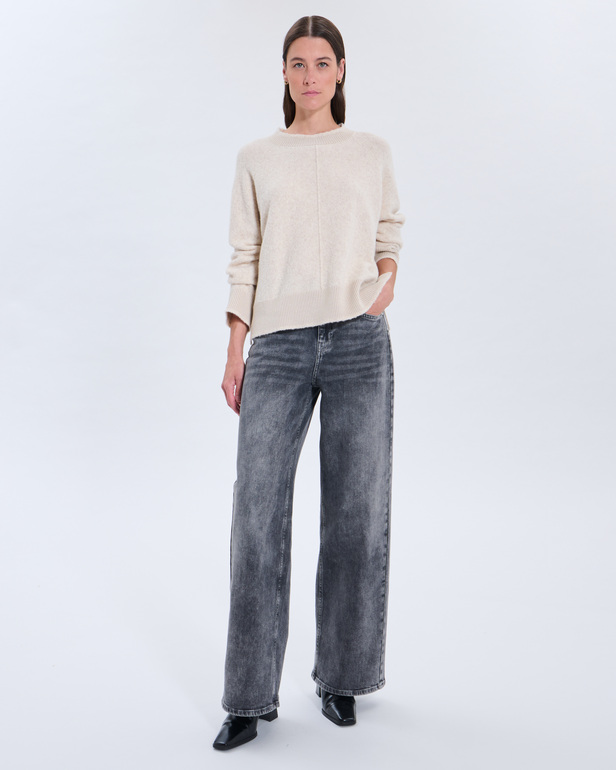 Pamma Sweater Pamma Sweater Ecru ZAPA