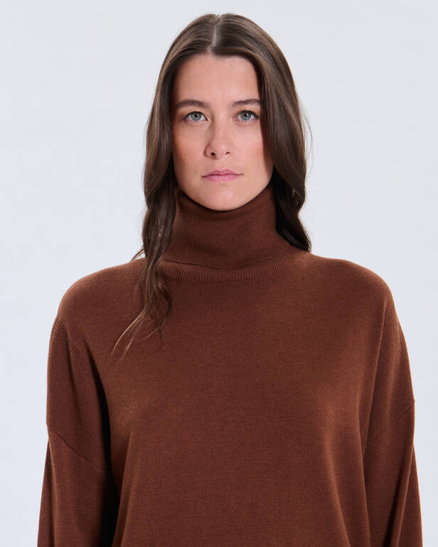 Prunao Sweater Prunao Sweater Tobacco ZAPA
