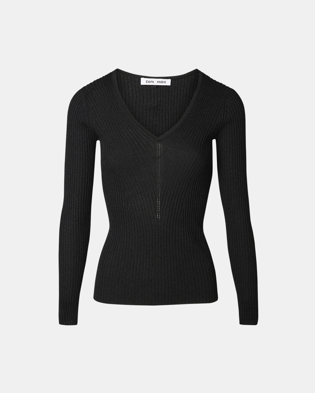 Nathalie Sweater Nathalie Sweater Black ZAPA