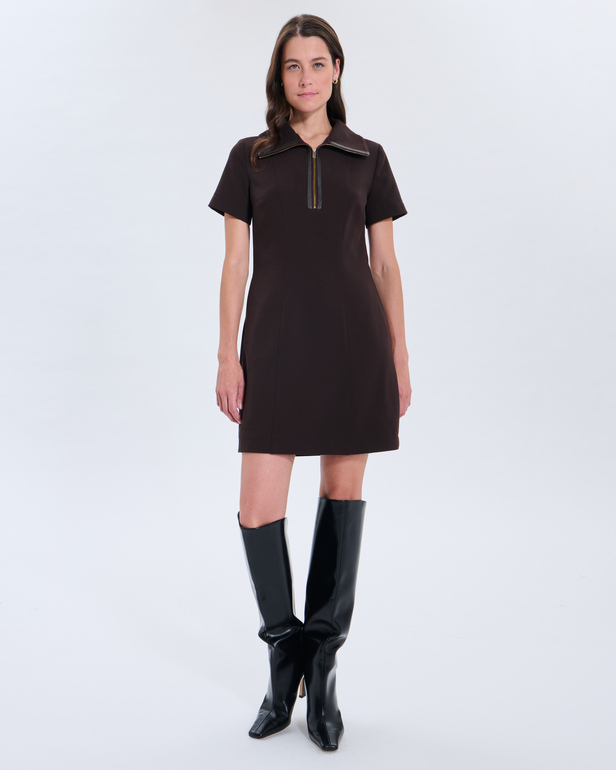 Rinda Dress Rinda Dress Chocolate ZAPA