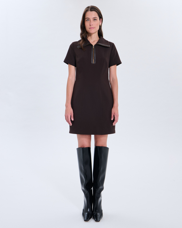 Rinda Dress Rinda Dress Chocolate ZAPA