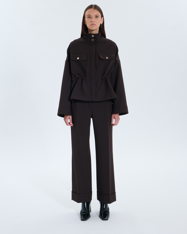 Vahite Jacket Vahite Jacket Chocolate ZAPA