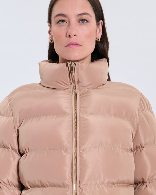 Marguerite Puffy jacket Marguerite Puffy jacket Camel ZAPA