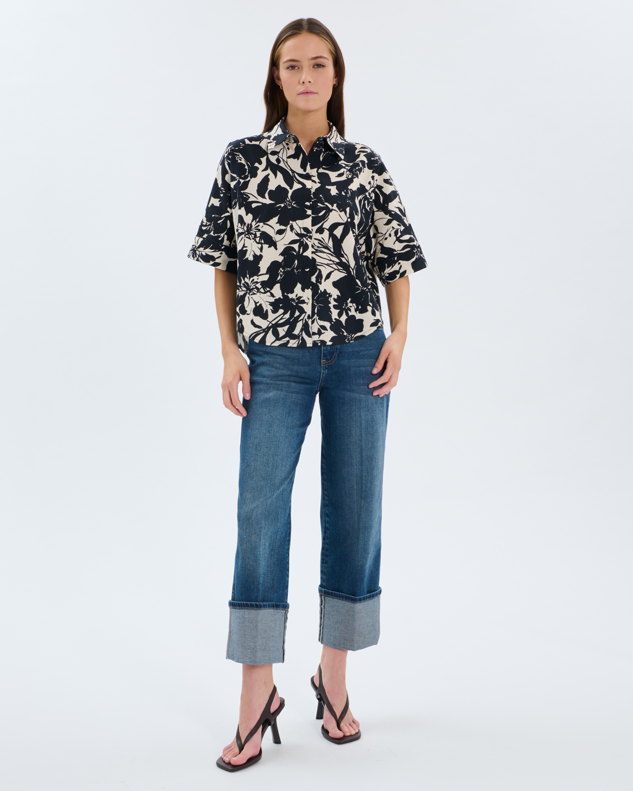 Cleophee shirt Floral print shirt ZAPA