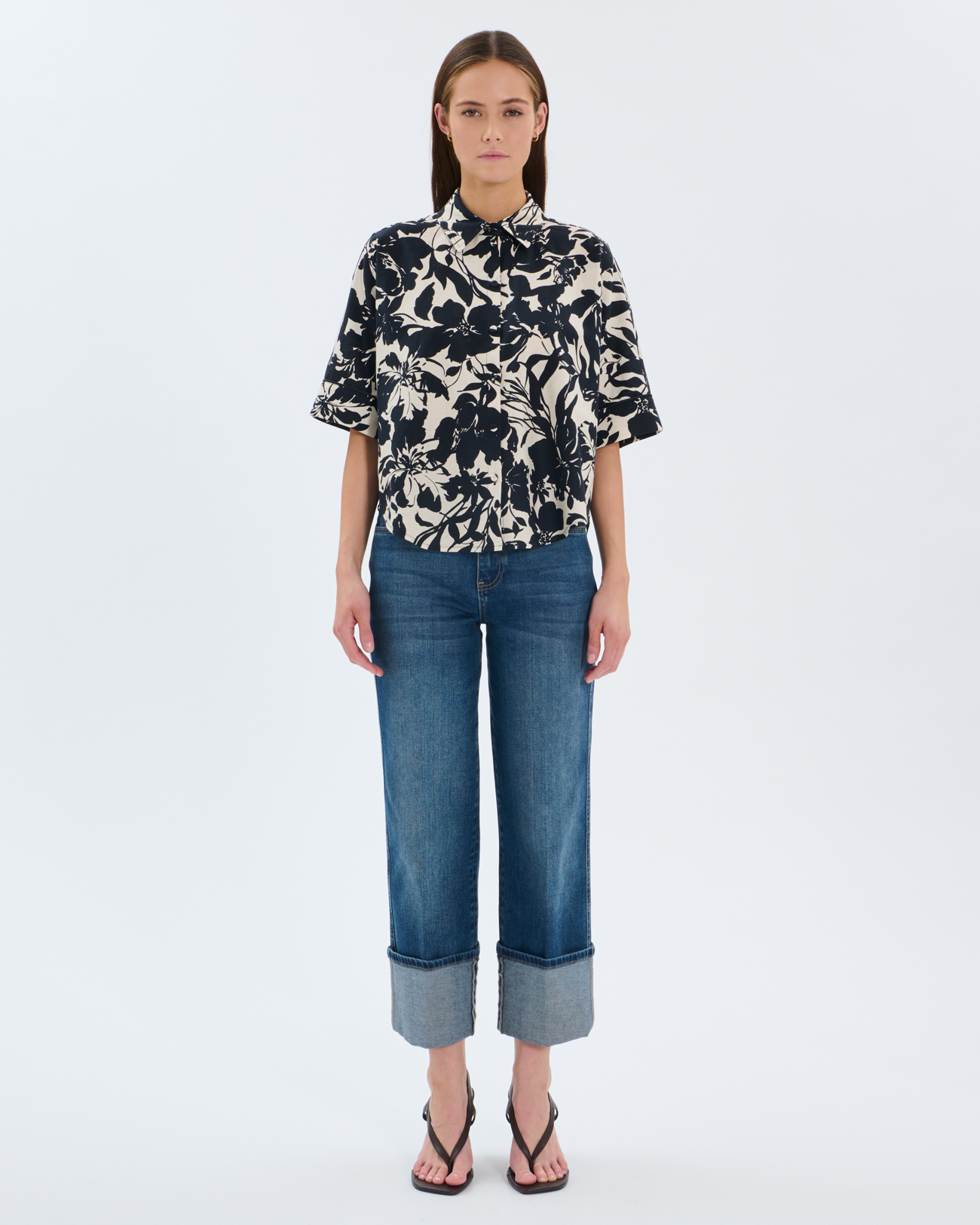 Cleophee shirt Floral print shirt ZAPA