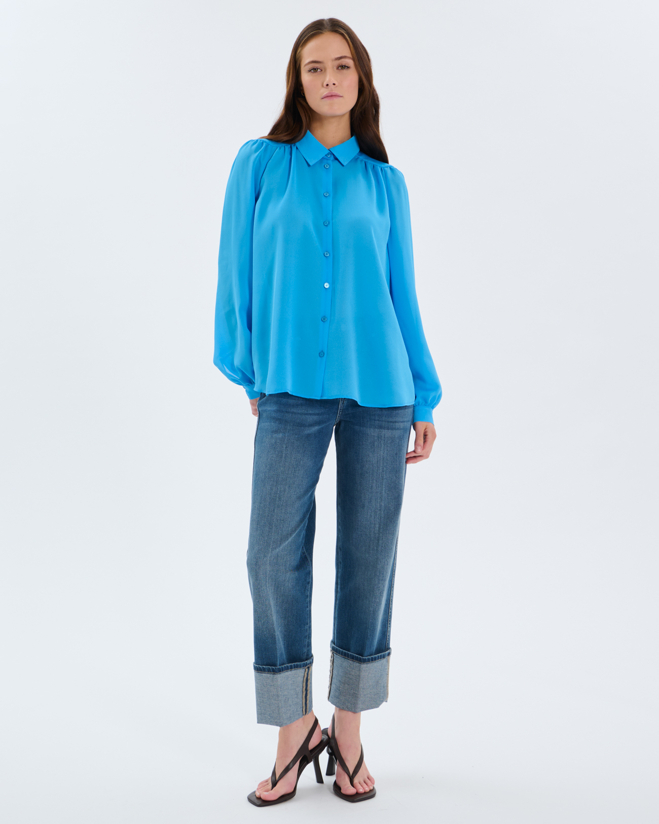 Castile shirt Ocean blue shirt ZAPA